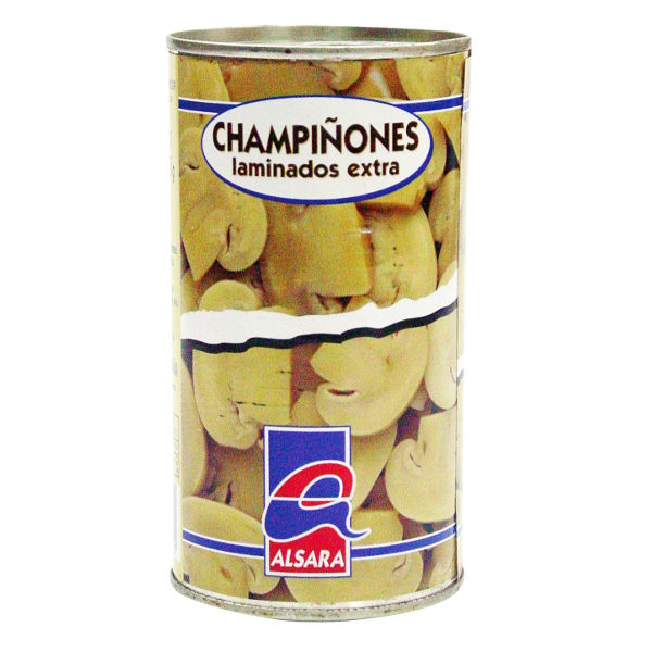 Champiñón laminado Alsara 180 g.