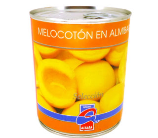 Melocotón en almibar Alsara 6/8p 480 g.