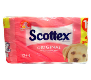 Papel higiénico Scottex 2c 16 rollos