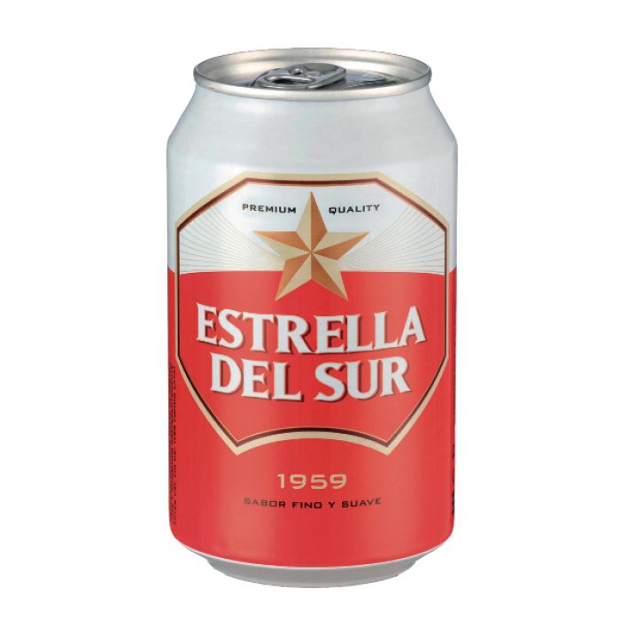 Cerveza Estrella del Sur lata 33 cl. - Alcoop