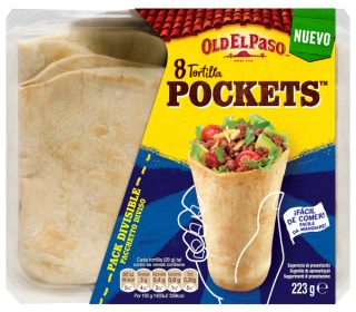 Tortillas Pockets Old El Paso 8 un.