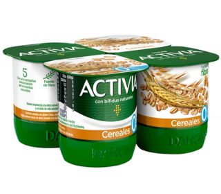 Yogur Activia pack 4×120 g.