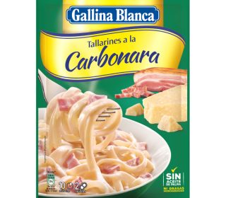 Tallarines Gallina Blanca carbonara 148 g