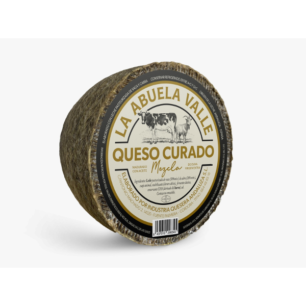 Queso curado mezcla Abuela Valle, 250 g