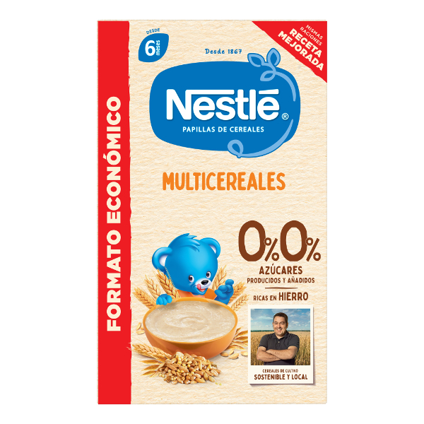 Cereales Nestlé 0% azúcar 225 g