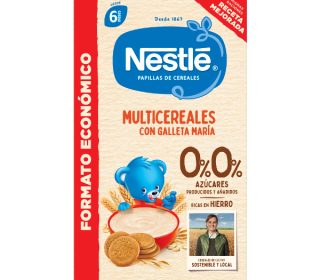 Cereales Nestlé 0% azúcar galleta 225 g