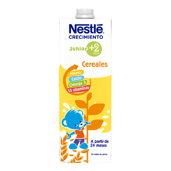 Nestlé Junior crecimiento cereales 1 Lt +2 años