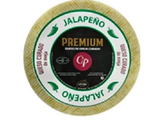 Queso curado oveja jalapeño Premium, 250 g