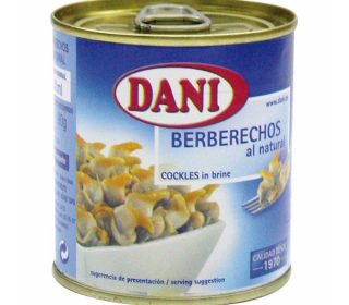 Berberechos al natural Dani 90 g