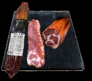 Cabecero de lomo con presa Campero, 250g