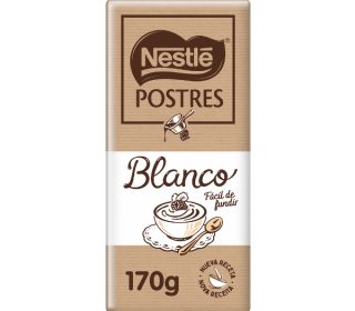 Chocolate Nestlé postres blanco 170 g