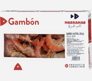 Gambón crudo 20/30p Marbamar 550 g