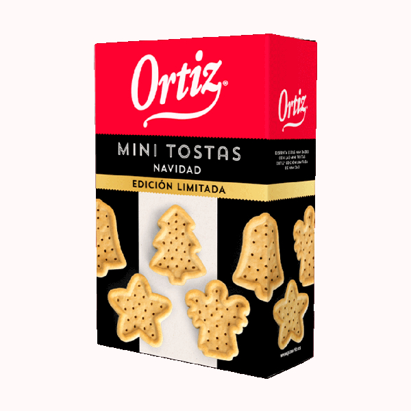 Ortiz formas de Navidad 80 g