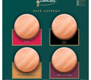 Paté surtido Pato/Oca/Trufado/armac pack-4x70g