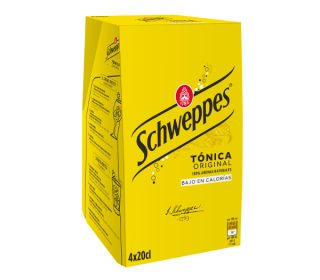 Tónica Schweppes pack-4x20cl